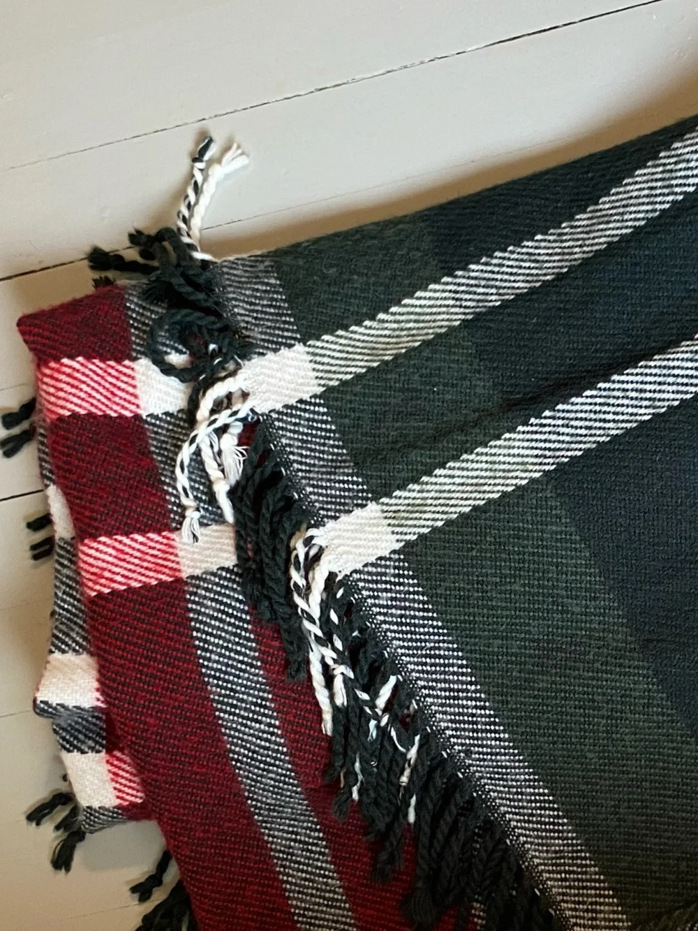 Hearth & Hand plaid blanket